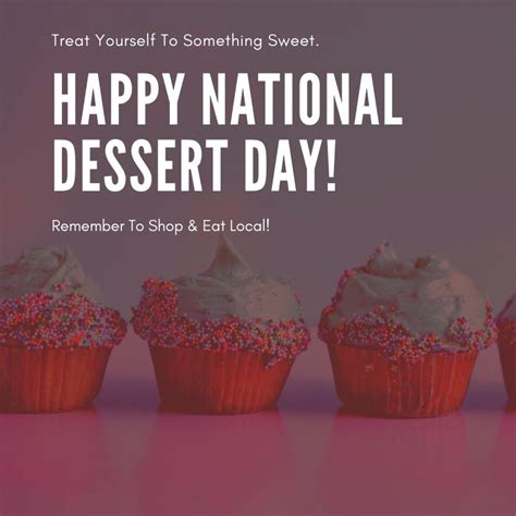 Support Chamber Members This National Dessert Day Greater Arlington