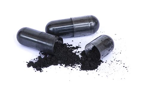 Activated Charcoal Capsules In My Garden