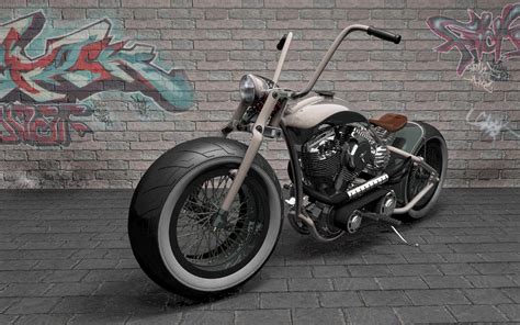 Bobber Motorcycle Wallpaper Wallpapersafari