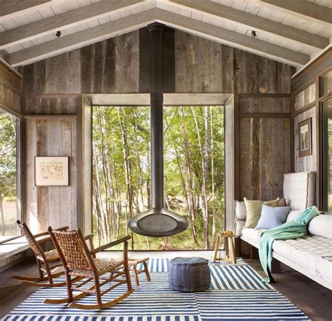 Modern Rustic Cabin Pearson Design Group 02 1 Kindesign Texas Tiny Homes