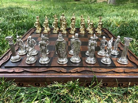 British Royal Army Chess Set Chess Chess Set Chess Set Etsy