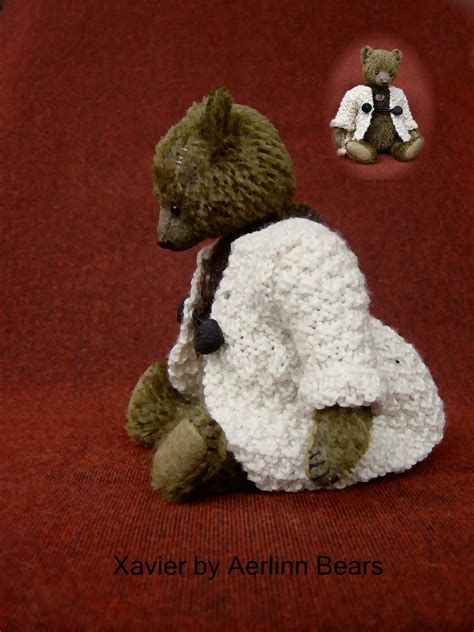 Xavier Miniature Mohair Artist Bear From Aerlinn Bears Etsy Mohair