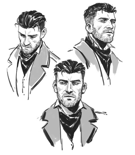 Vampyr Character Design Male Comic Character Character Drawing