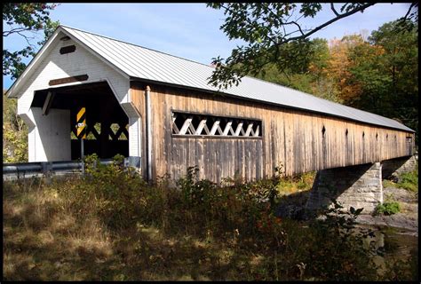 Dummerston Covered Bridge Vermont Built In 1872 This Is Flickr