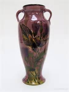 Antiques Atlas Superb Pair Lemon And Crute Art Pottery Bird Vases