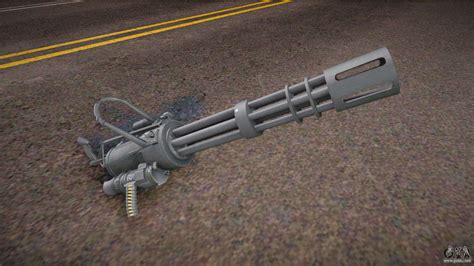Remastered Minigun For Gta San Andreas