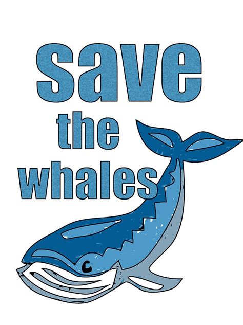 Save The Whales Stickers By Dale Rogers Redbubble