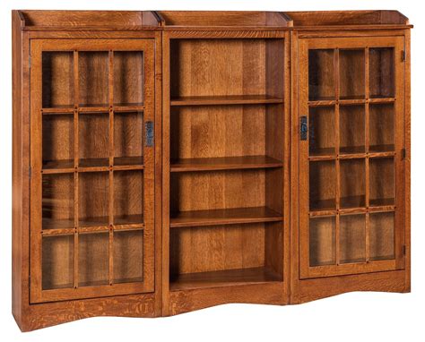 Butterfly Mission Bookcase Unit From Dutchcrafters Amish Furniture