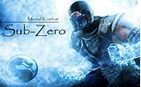Pictures of Sub Zero Mortal Kombat