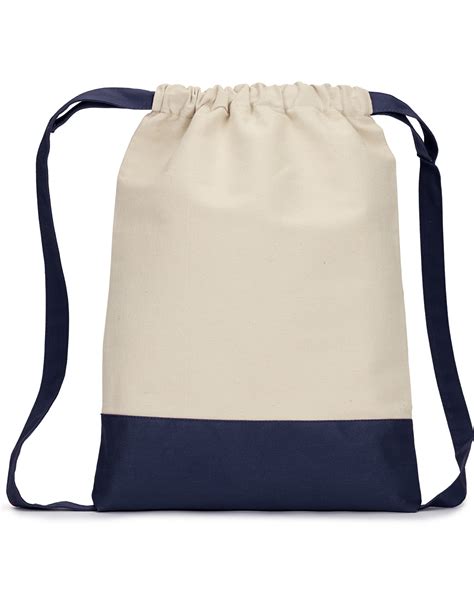 Liberty Bags Cape Cod Cotton Drawstring Backpack 8876