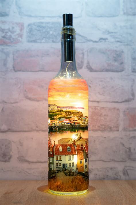 The Famous 199 Steps Light Up Bottle The North Yorkshire Gallery