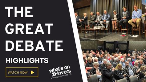 Watch The Great Debate Who Will Lead Our City
