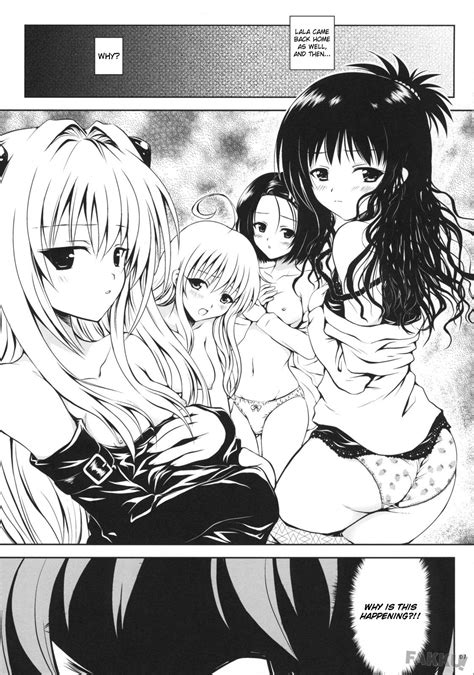 Rule 34 Blush Breasts Comic Golden Darkness Konjiki No Yami Lala Satalin Deviluke Nipples