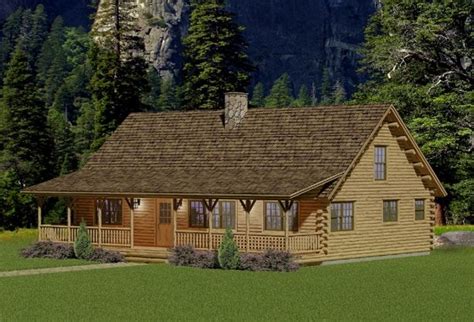 Great quality and quick delivery. Berwick Floor Plan | Log homes, Log cabin floor plans ...