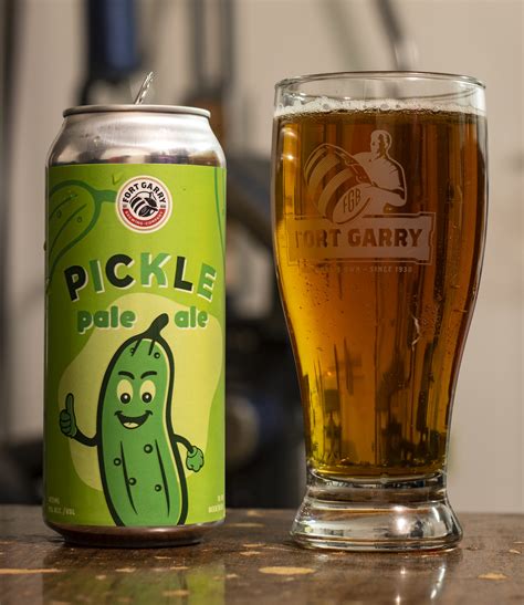 Review Fort Garry Pickle Pale Ale Beercrankca