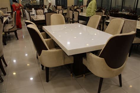 White Italian Marble Dining Table The Interior Park