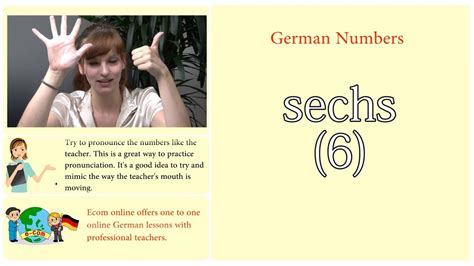German Numbers 1 To 10 In German 1 10 Online German Language
