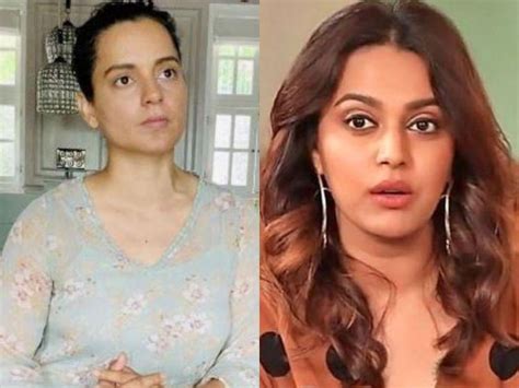 Swara Kangana Controversy Swara Bhasker Says Kangana Ranaut Showed Her Lowest Self When She