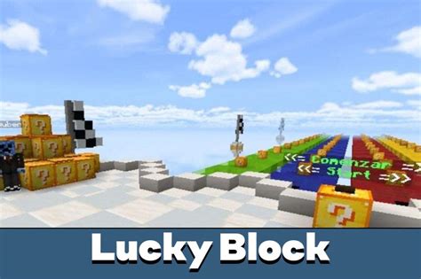 Download Lucky Block Map For Minecraft Pe Lucky Block Map For Mcpe