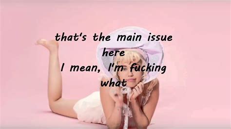 Miley Cyrus Bb Talk Lyrics Youtube