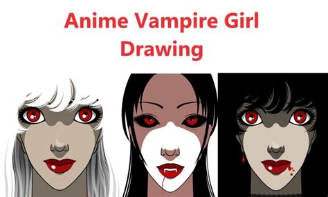 How To Draw A Vampire Girl From The Back In Stages With Step By Step