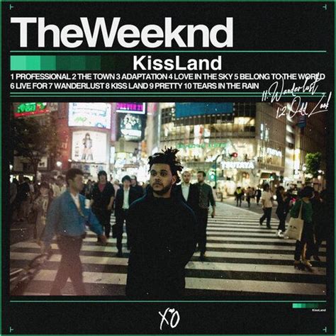 The Weeknd Kiss Land Cover Art The Weeknd Album Cover Kiss Land The
