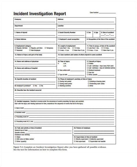 18 Investigation Report Templates Free Pdf Goggle Docs Apple Pages
