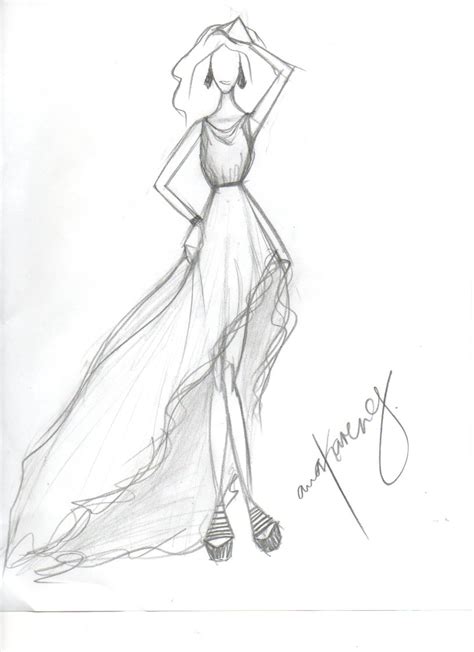 Mannequins with dresses paint and doodles in 2019 fashion. Everlasting Flower: Learning to draw...