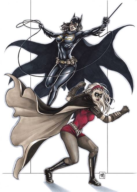 Cassandra Cain Batgirlstephanie Brown Robin By Mike Krome In Steve Piepers Stephanie Brown