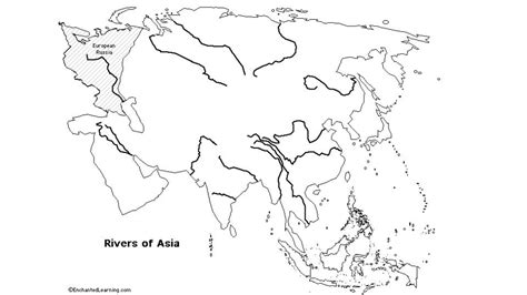 rivers in asia diagram quizlet