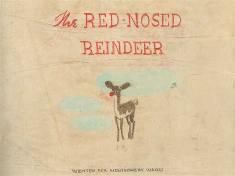 The History Of Rudolph The Red Nosed Reindeer Npr
