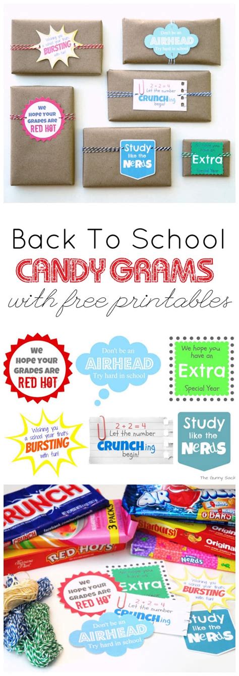 Christmas owls candy gram owl inspired candy grams Back_To_School_Candy_Grams - The Gunny Sack