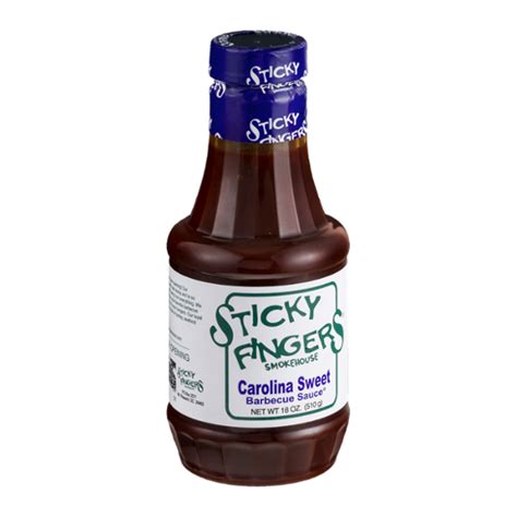 Sticky Fingers Smokehouse Barbecue Sauce Carolina Sweet Reviews 2021
