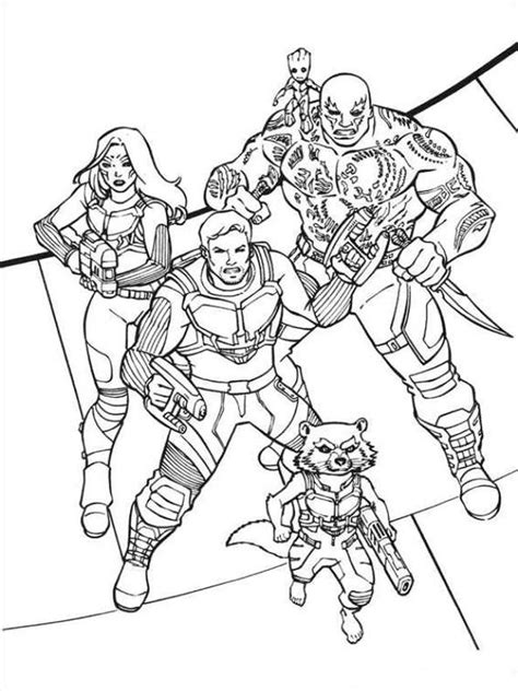 Get this printable guardians of the galaxy coloring pages line. Free Guardians of the Galaxy coloring pages. Download and ...