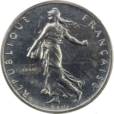 France Fifth Republic 1 Franc 1959 Ngc Sp Stephen Album Rare Coins