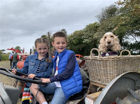 A Great Guernsey Vintage And Classic Tractor Club Run The National