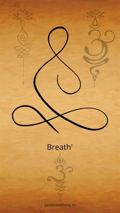 Sanskrit Symbol For Breathe Actually The Symbol Of Om In Ancient India