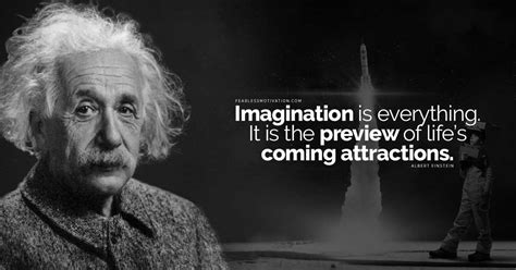 “imagination Is Everything It Is The Preview Of Lifes Coming
