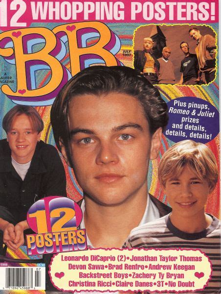 20 teen magazine posters your favorite 90s heartthrobs absolutely regret