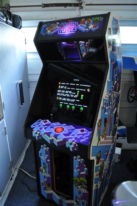 Crystal Castles Arcade Cabinet Retro Arcade Games Arcade Game