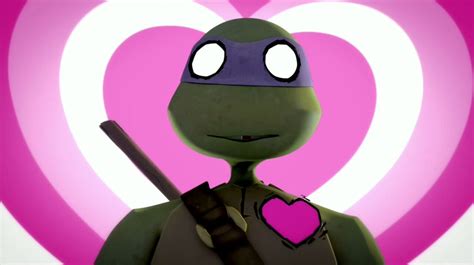 Teenage Mutant Ninja Turtles Donatello In Love With April