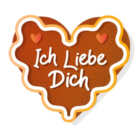 Ich Liebe Dich Png Designs For T Shirt And Merch