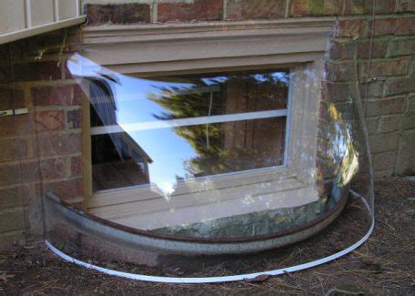 Mounts inside the house horizontally or vertically, on the surface or recessed, swing or fixed mounted. Metal Window Wells - Window Well Covers- Window Bubble
