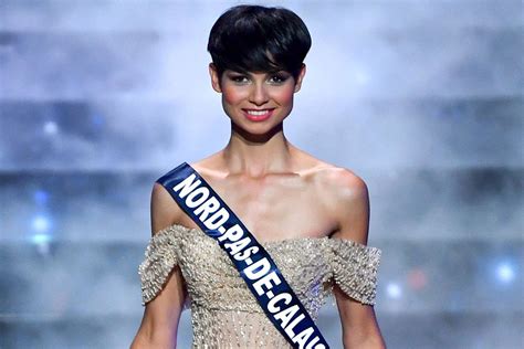miss france winner eve gilles defends her short hairstyle