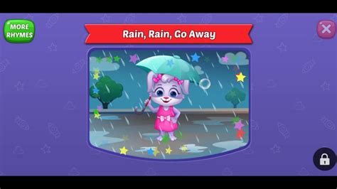 Nursery Rhymes Rain Rain Go Away Kids Poem English Youtube