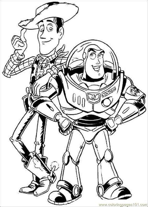 Coloriages Histoire De Jouets Toy Story Films Danimation Dessins