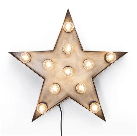 Skip to the end of the images gallery. Star Wall Light By I Love Retro | notonthehighstreet.com