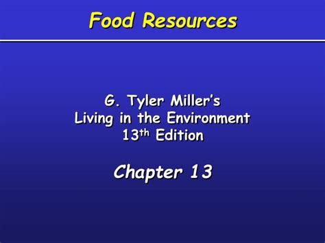 Ppt Food Resources Powerpoint Presentation Free Download Id1460235