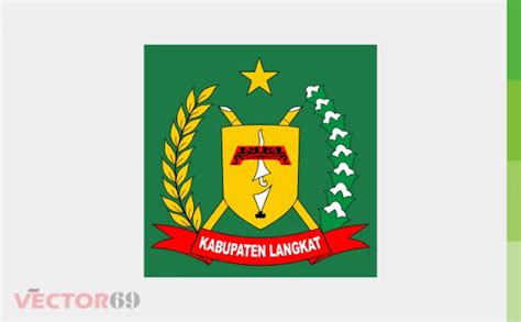 Kabupaten Langkat Logo CDR Download Free Vectors Vector