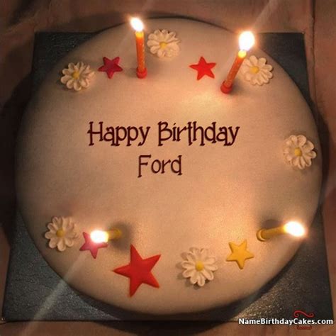 Happy Birthday Ford Cakes Cards Wishes